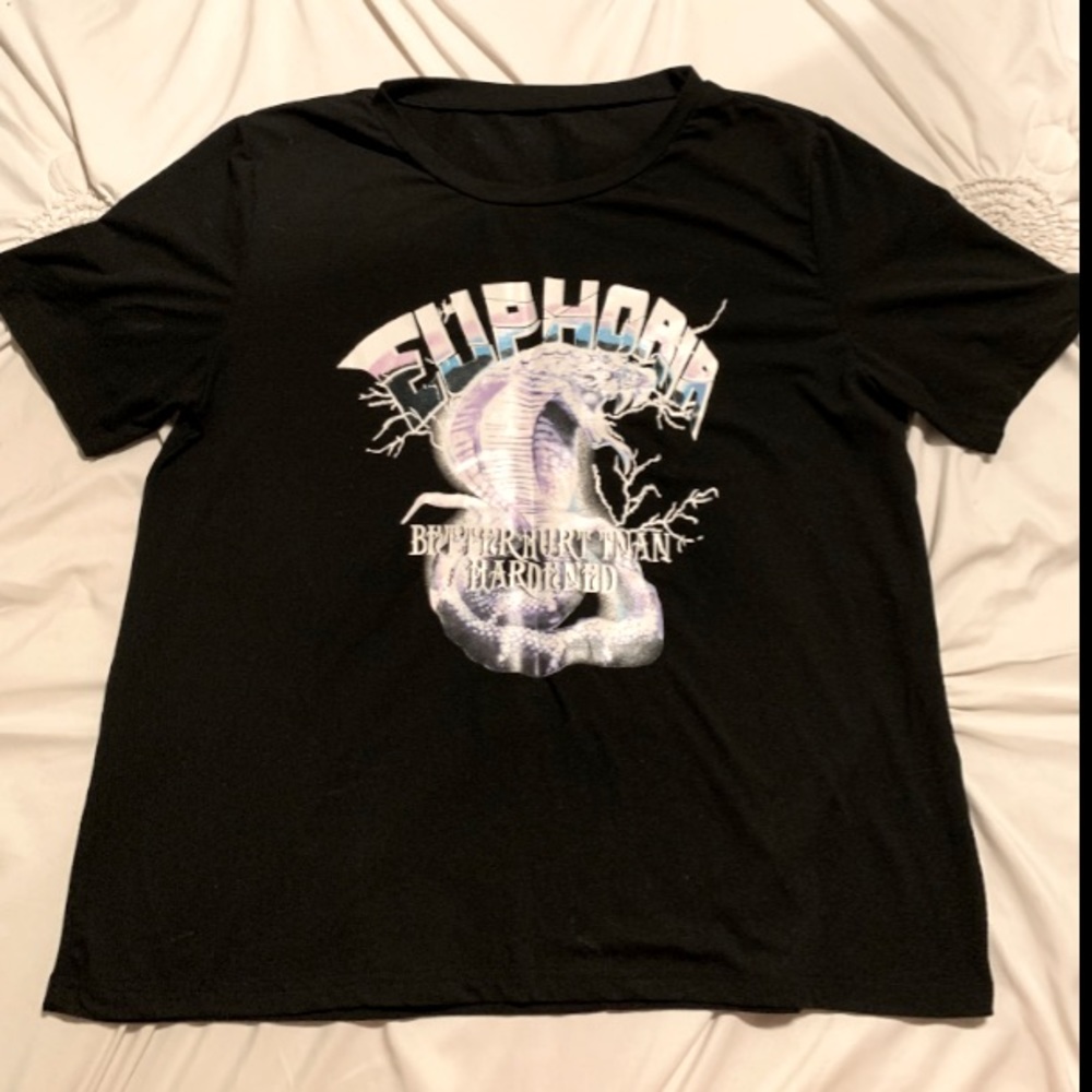 Euphoria Oversized Graphic T Shirt Unisex